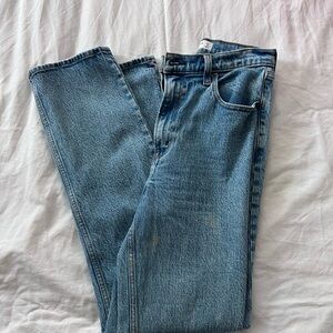 Abercrombie & Fitch Light Blue Straight Jeans